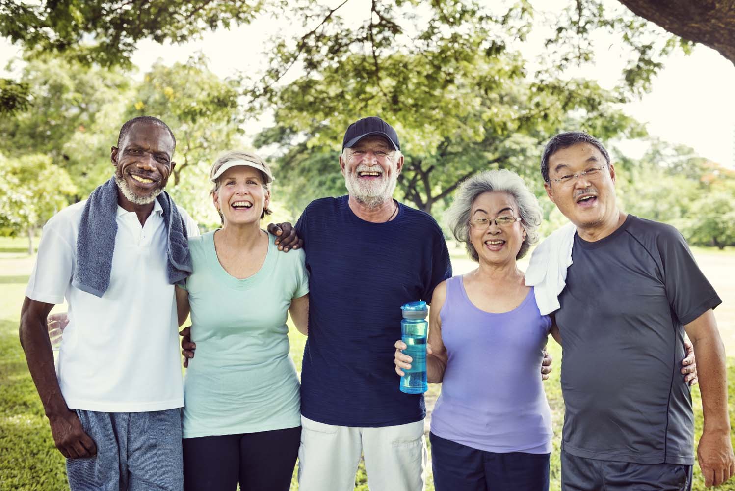 Movement image of Retired Wellbeing Pensioners Working Out