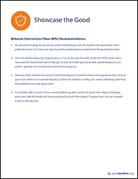 Behavioral Intervention Plan Recommendations thumbnail