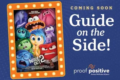 IO2_Blog_1 Inside Out movie image of the emotions in a frame: Coming soon! Guide on the Side!