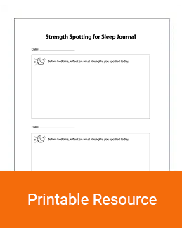 Strength Spotting for Sleep Journal thumbnail