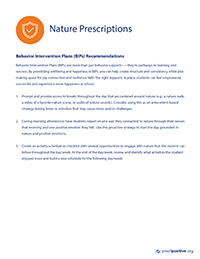 Behavioral Intervention Plan Recommendations thumbnail