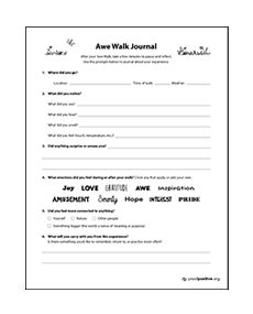 awe walk journal thumbnail
