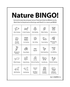 Nature BINGO