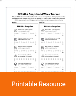 PERMA+ Snapshot 4 Week Tracker thumbnail