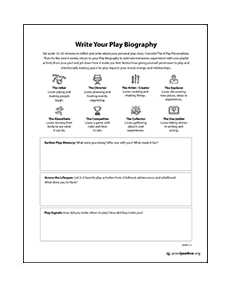 Write Your Play Biography thumbnail