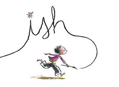 400x293_ish ish with a girl running and painting "ish"